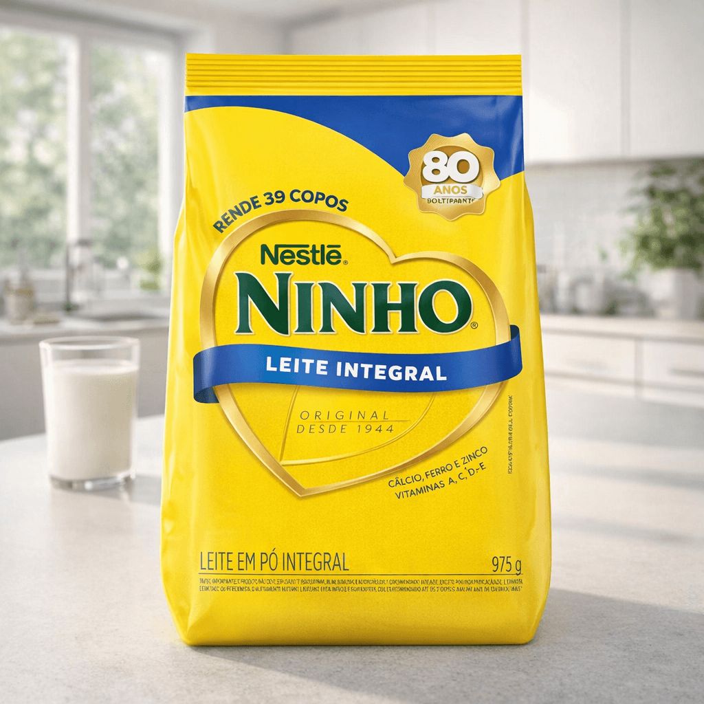 Leite em Pó Ninho Integral Sachê 975g