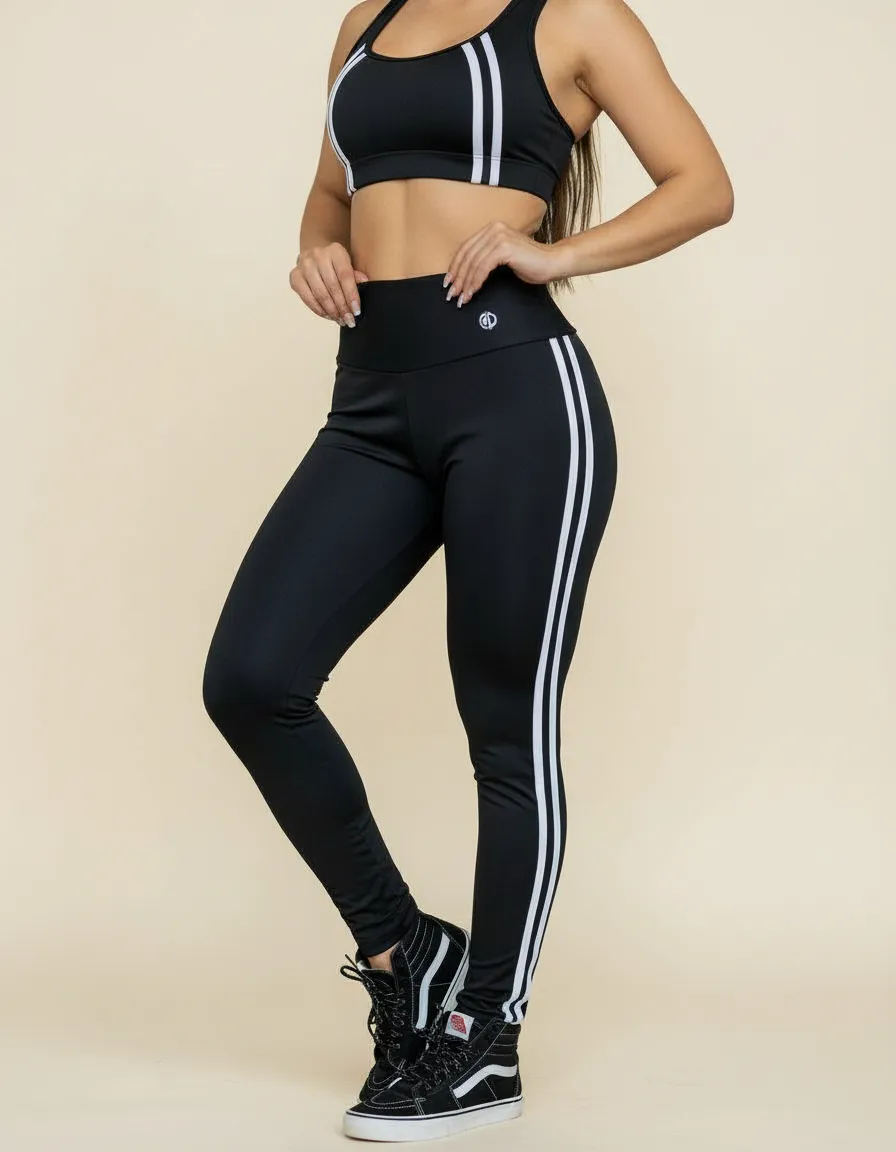 Legging Fitness Manalinda Feminino Alta Longa