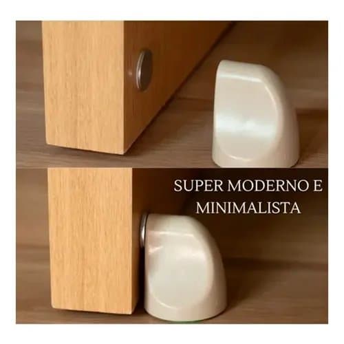 Trava Porta Magnético Fixador Adesivo 3m Comfortdoor
