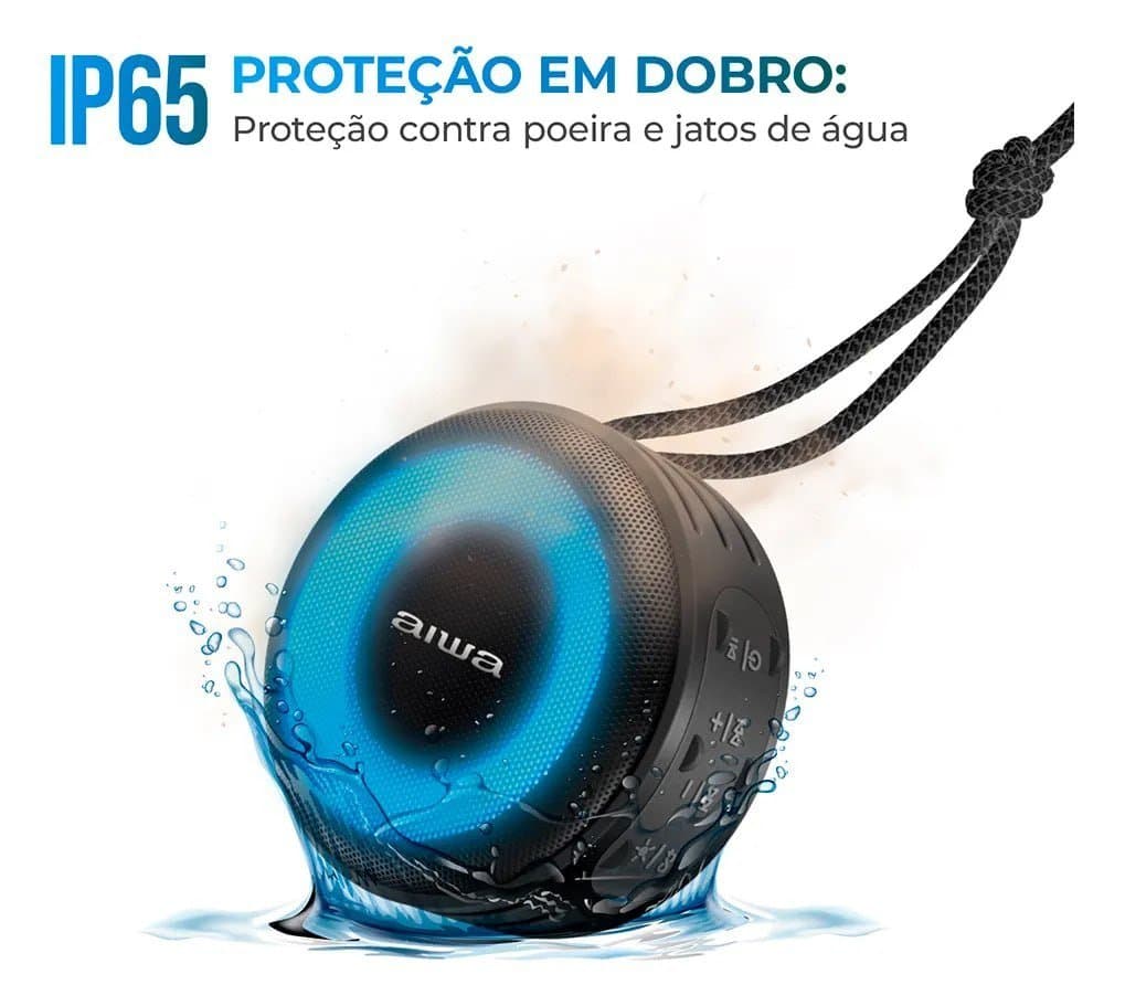 Caixa De Som Speaker Bluetooth Aws-sp-02 Aiwa