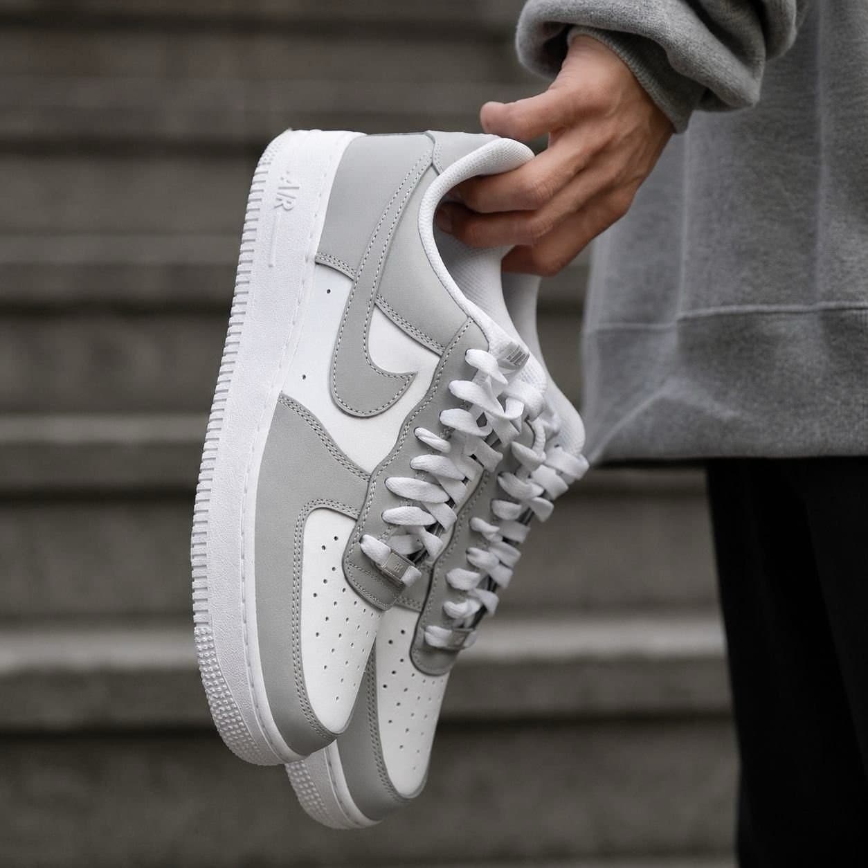 Nike Air Force 1 "Light Smoke Grey"